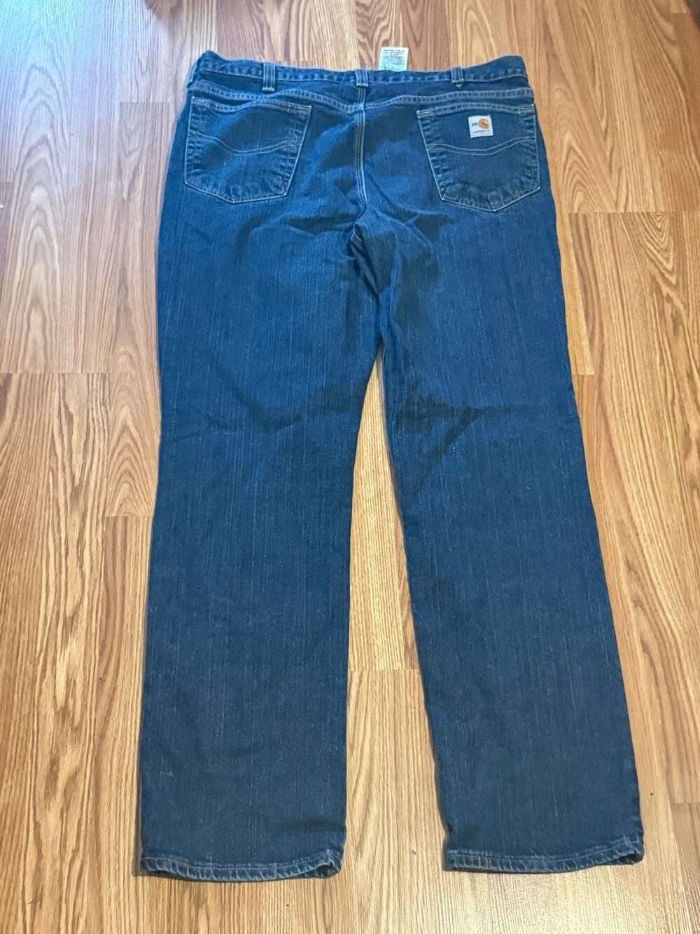 Carhartt Flame Resistant FR Traditional Fit Denim Jeans Size 38x32